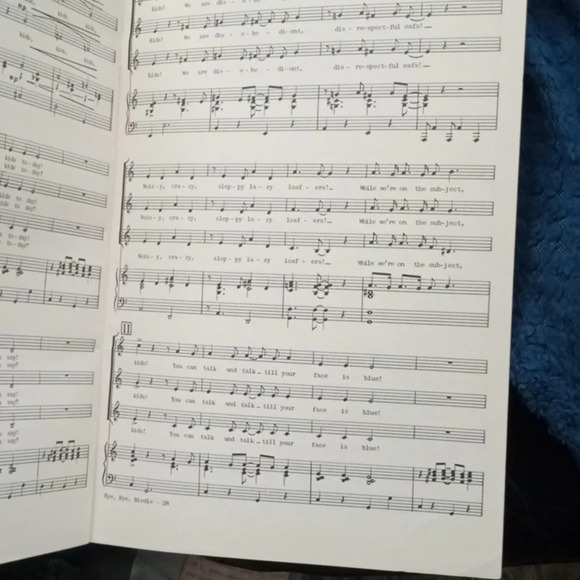 Bye Bye Birdie Medley SATB Arr. Clay Warnick Charles Strouse 1960 EH Morris 5641 - Picture 4 of 5